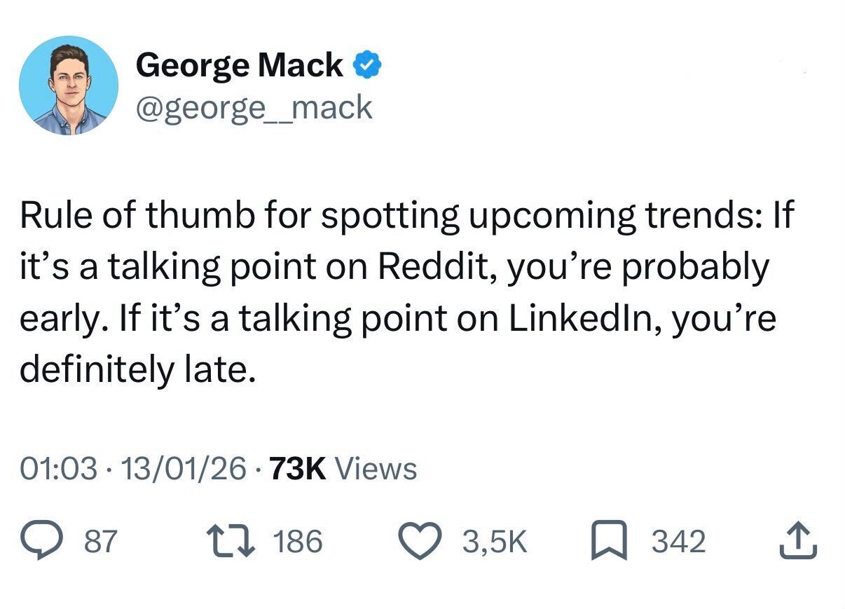 LinkedIn post image: I can't stop thinking about this Tweet.