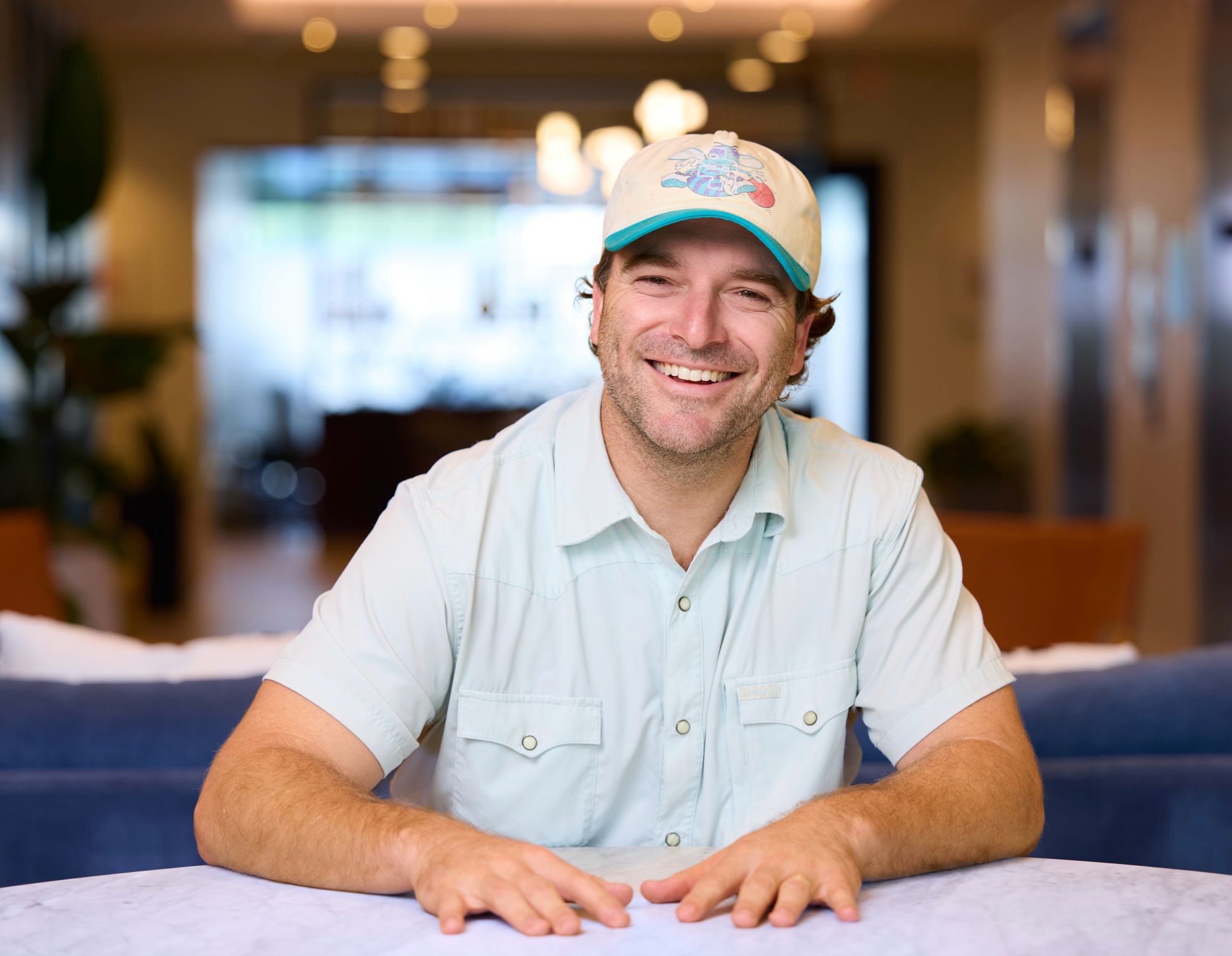 LinkedIn post image: “You look like you are about to go fishing or something.” - a ceo in my coworking office who was wearing a suit and supe