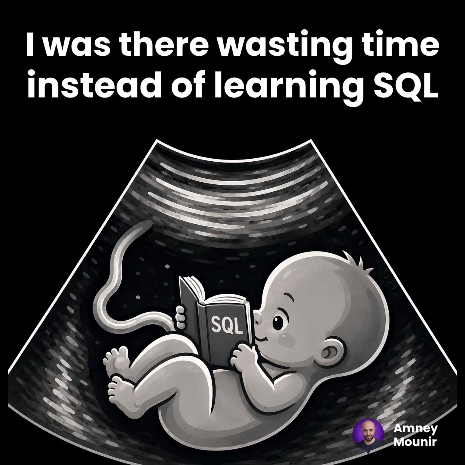 LinkedIn post image: Don't make the mistake I made before I was born.
